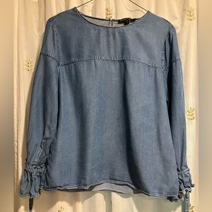 Chambray Banana Republic Top